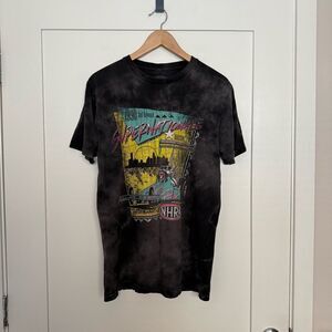 NHRA Race 1990 3rd Super Nationals Houston TX T-Shirt Mens Black Sz M Acid Wash